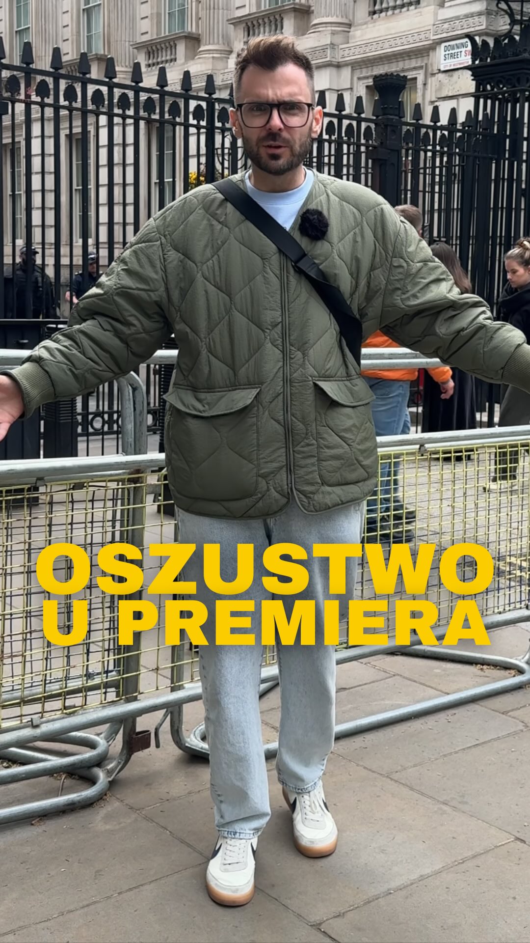 Wizyta pod 10 Downing Street w Londynie
